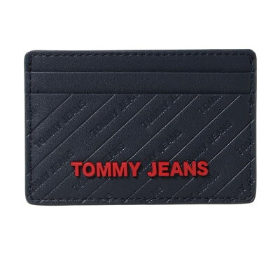 トミーヒルフィガー TOMMY HILFIGER パスケース カードケース 定期入れ メンズ レディース ユニセックス ロゴ柄 シンプル Twilight Navy 送料無料/込 父の日ギフト