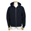 ムーレー MOORER スウェットパーカー メンズ ジップアップ フーディー ネイビーブルー L/XLサイズ相当 ノルチャ 送料無料/込 母の日ギフト 父の日ギ...