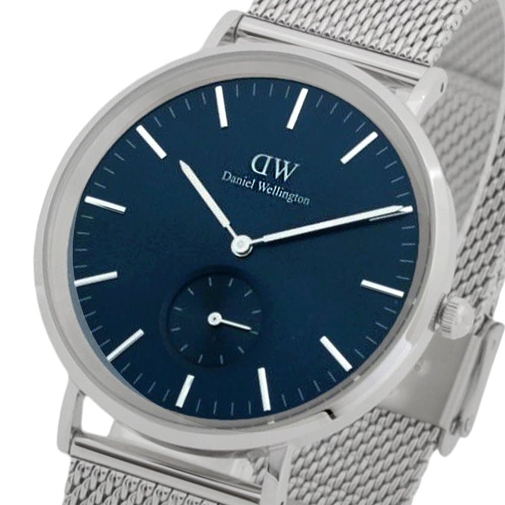ダニエルウェリントン Daniel Wellington 腕時計 メンズ クオーツ 多針アナログ ラウンド ブルー×シルバー Classic Multi-Eye Sterling Arctic 送料無料/込 誕生日プレゼント