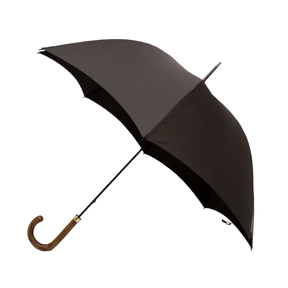 フォックスアンブレラズ FOX UMBRELLAS 雨傘 長傘 メンズ シンプル ブラウン 送料無料/込 母の日ギフト