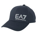 イーエーセブンエンポリオアルマーニ EA7 EMPORIOARMANI ベースボールキャップ 野球帽子 スナップバックキャップ メンズ 無地 ロゴ シンプル NAVY 送料無料/込 卒業祝入学祝プレゼント