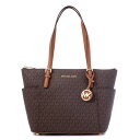マイケルコース MICHAEL KORS トートバッグ ショルダーバッグ ハンドバッグ レディース モノグラム柄 ロゴ シンプル Brn/acorn 送料無料/込 母の日ギフト(4)