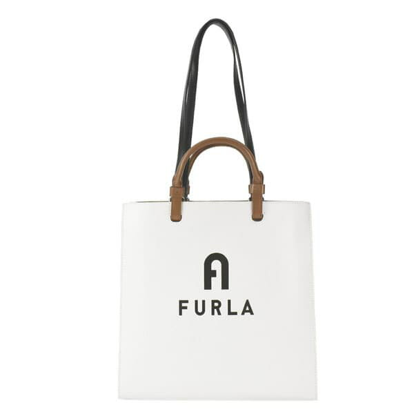 フルラ FURLA トートバッグ ショルダーバッグ ハンドバッグ レディース レザー ロゴ ワンショルダー ホワイト系 バーシティー FURLA VARSITY STYLE L TOTE N/S 31.5 送料無料/込 母の日ギフト 父の日ギフト