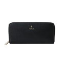 フルラ FURLA 長財布 ロングウォレット レディース レザー ラウンドファスナー ロゴ ブラック系 カメリア FURLA CAMELIA XL ZIP AROUND SLIM 送料無料/込 卒業祝入学祝プレゼント