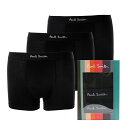 ポールスミス Paul Smith ボクサーパンツ3枚セット アンダーウェア 下着 メンズ ロゴ 無地 シンプル ブラック Sサイズ 送料無料/込 誕生日プレゼ...
