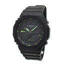 カシオ CASIO 腕時計 メンズ クオーツ アナデジ アナログ ブラック×ブラック G-SHOCK 送料無料/込 誕生日プレゼント