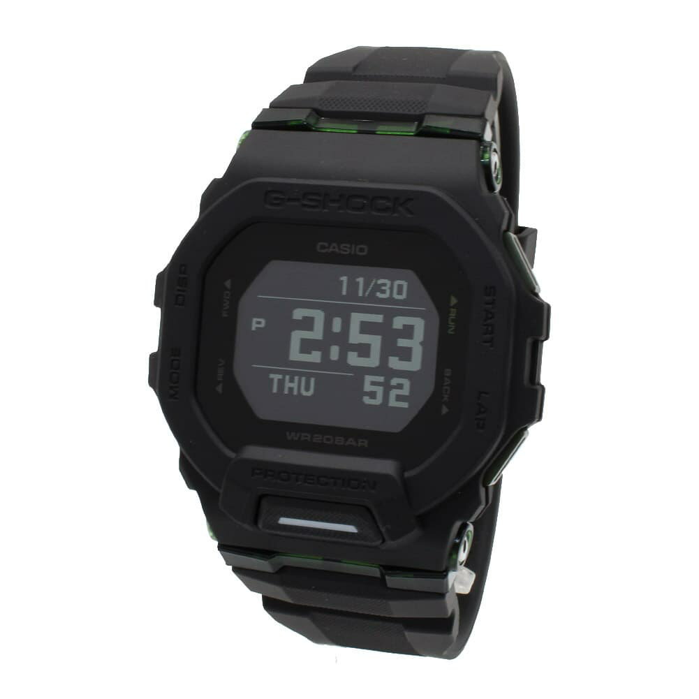 カシオ CASIO 腕時計 メンズ クオーツ デジタル オクタゴン ブラック液晶×ブラック G-SHOCK ジースクワッド 送料無料/込 父の日ギフト 1