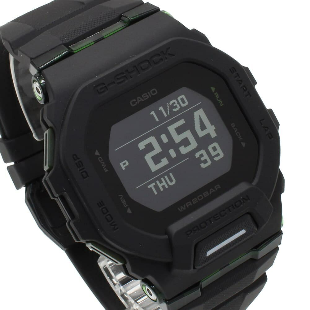 カシオ CASIO 腕時計 メンズ クオーツ デジタル オクタゴン ブラック液晶×ブラック G-SHOCK ジースクワッド 送料無料/込 父の日ギフト 2