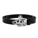 BBAEGXgEbh VIVIENNE WESTWOOD v[xg JWAxg Y U[ I[uS`[t Vo[~ubN 82010045-L0022-N401 BELTS SMALL LINE ORB BUCKLE / Əjwjv[g