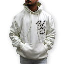 ワイスリー Y-3 パーカー メンズ レディース ユニセックス 長袖 プルオーバー ロゴ オフホワイト XSサイズ GFX HOODIE 送料無料/込 母の日ギ...