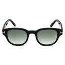 トムフォード TOM FORD サングラス メンズ レディース ユニセックス アジアンフィット UVカット スクエア型 グレーグラデーション×ブラック 送料無料...