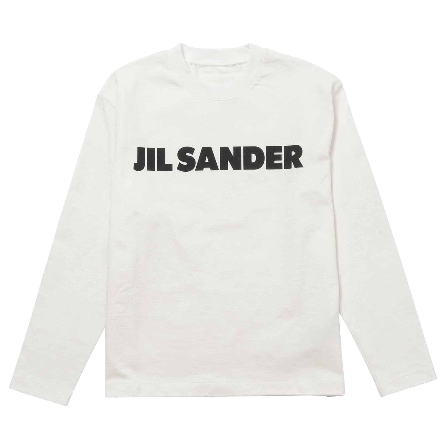 楽天ブランドショップ volume8ジルサンダー JIL SANDER カットソー ロングTシャツ ロンT レディース クルーネック 長袖 ロングスリーブ ホワイト XSサイズ 送料無料/込 父の日ギフト