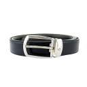 モンブラン MONTBLANC ベルト メンズ レザー リバーシブル シルバー×ブラック/ブラウン 送料無料/込 母の日ギフト