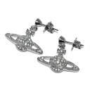 ヴィヴィアンウエストウッド VIVIENNE WESTWOOD スタッドピアス イヤリング レディース オーブロゴモチーフ ドロップ MINI BAS RELIEF DROP EARRINGS 送料無料/込 誕生日プレゼント