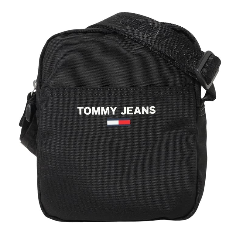 トミーヒルフィガー ショルダーバッグ メンズ トミーヒルフィガー TOMMY HILFIGER ショルダーバッグ メンズ 斜めがけ ロゴ BLACK 送料無料/込 父の日ギフト