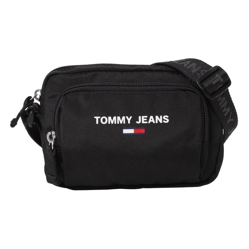 トミーヒルフィガー TOMMY HILFIGER ショルダーバッグ メンズ 斜めがけ ロゴ BLACK 送料無料/込 父の日ギフト