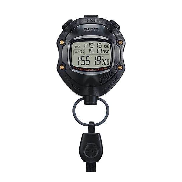カシオ CASIO ストップウォッチ ストップウオッチ 国内正規品 ブラック 送料無料/込 父の日ギフト