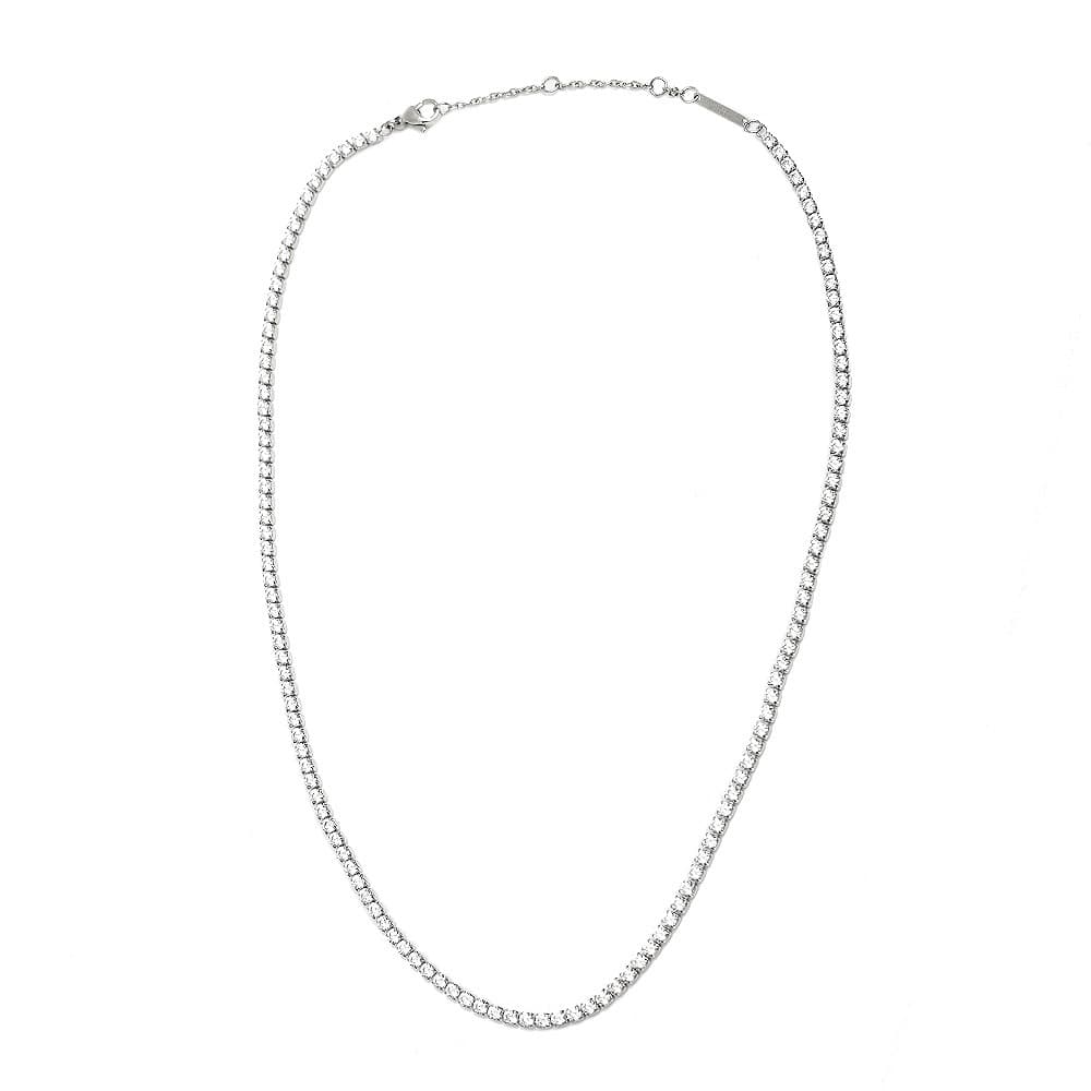ダニエルウェリントン Daniel Wellington ネックレス ペンダント レディース ラインストーン チェーン シルバー CLASSIC TENNIS NECKLACE 送料無料/込 卒業祝入学祝プレゼントのサムネイル