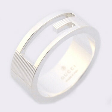 グッチ 指輪 グッチ GUCCI リング 指輪 レディース メンズ ユニセックス ロゴ シルバー 14号 送料無料/込 母の日ギフト