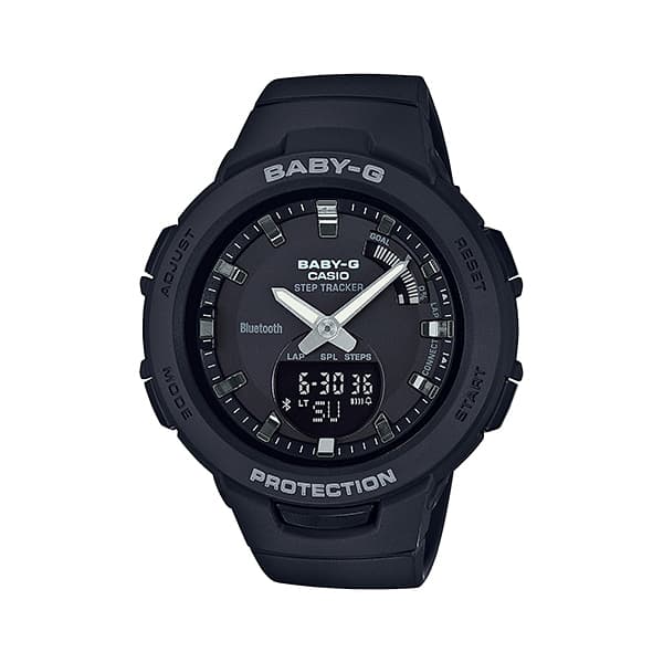 カシオ CASIO 腕時計 レディース アナデジ アナログ デジタル ブラック Baby-G ベビー