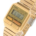 カシオ CASIO 腕時計 メンズ デジタル クオーツ スクエア ゴールド 送料無料/込 卒業祝入学祝プレゼント