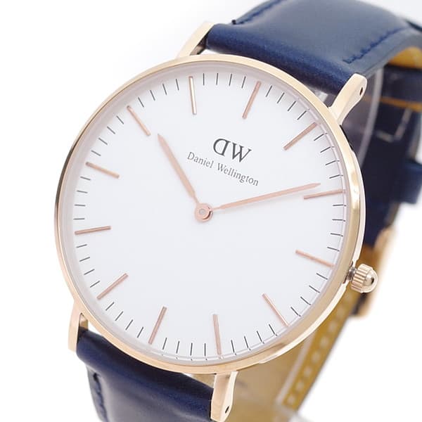 ダニエルウェリントン ダニエルウェリントン Daniel Wellington 腕時計 レディース ホワイト ネイビー 送料無料/込 父の日ギフト