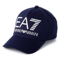 イーエーセブンエンポリオアルマーニ EA7 EMPORIOARMANI ベースボールキャップ 野球帽子 ストラップバックキャップ メンズ レディース ユニセックス ロゴ シンプル 無地 送料無料/込 母の日ギフト