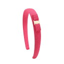 サルヴァトーレフェラガモ Salvatore Ferragamo カチューシャ ヘアアクセサリー 髪飾り レディース リボン Fandango Pink(ピンク...