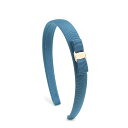 サルヴァトーレフェラガモ Salvatore Ferragamo カチューシャ ヘアアクセサリー 髪飾り レディース リボン Mediterraneo Blue...