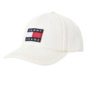 トミーヒルフィガー TOMMY HILFIGER ベースボールキャップ 野球帽子 ストラップバックキャップ メンズ レディース ユニセックス ロゴ WHITE 送料無料/込 母の日ギフト