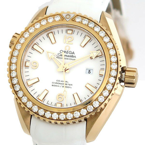 シーマスター オメガ OMEGA 腕時計 レディース 自動巻き 機械式 ダイヤモンド ホワイト シーマスター SEA MASTER 送料無料/込 父の日ギフト