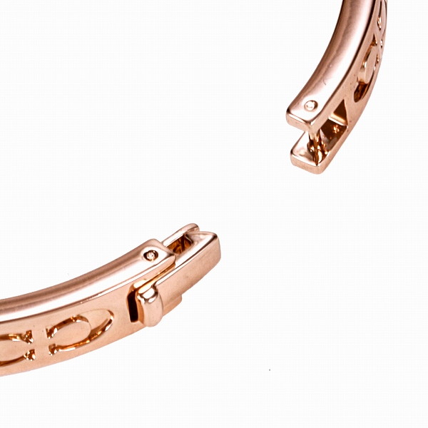 コーチ(COACH)バングル ピンクゴールド×ピンクゴールド