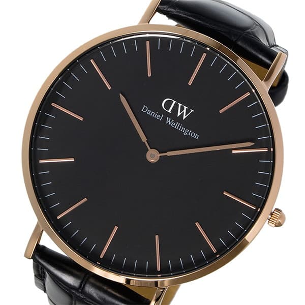 ダニエルウェリントン ビジネス腕時計 メンズ ダニエルウェリントン Daniel Wellington 腕時計 メンズ ブラック CLASSIC BLACK 送料無料/込 母の日ギフト