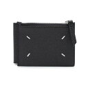 メゾンマルジェラ MaisonMargiela 二つ折り財布 ミニ財布 メンズ レディース ユニセックス マネークリップ レザー ロゴ 送料無料/込 誕生日プレ...