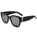 サンローラン SAINT LAURENT サングラス メンズ レディース ユニセックス アジアンフィット UVカット ウェリントン型 送料無料/込 母の日ギフト(4)