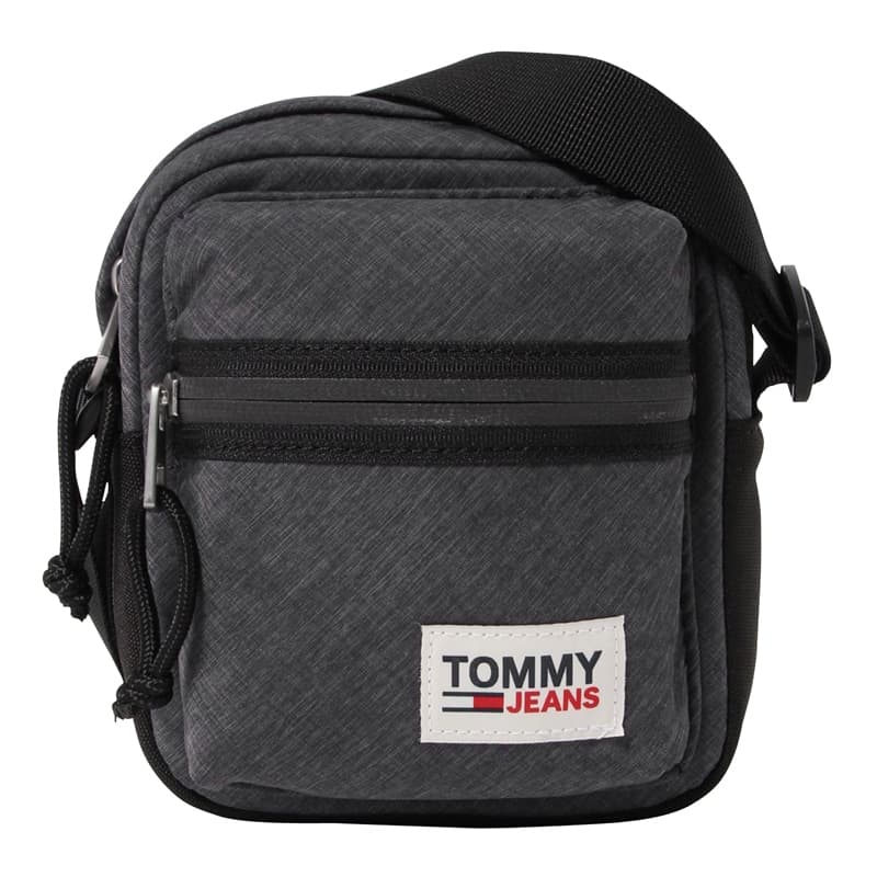 トミーヒルフィガー TOMMY HILFIGER ショルダーバッグ ポシェット ポーチ メンズ レディース ユニセックス バイカラー 斜めがけ Black 送料無料/込 母の日ギフト