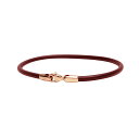 ダニエルウェリントン Daniel Wellington ブレスレット バングル メンズ レディース ユニセックス レザー ステンレス ローズゴールド ブラウン...