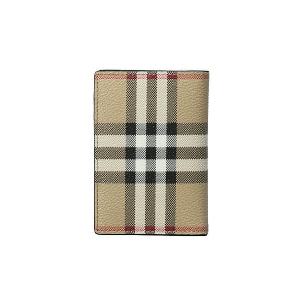 バーバリー 定期入れ バーバリー BURBERRY カードケース パスケース 定期入れ レディース メンズ ユニセックス チェック柄 ロゴ ベージュ系 MS BATEMAN DFC 送料無料/込 母の日ギフト