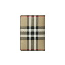 バーバリー 定期入れ バーバリー BURBERRY カードケース パスケース 定期入れ レディース メンズ ユニセックス チェック柄 ロゴ ベージュ系 MS BATEMAN DFC 送料無料/込 卒業祝入学祝プレゼント