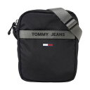 トミーヒルフィガー TOMMY HILFIGER ショルダーバッグ メンズ レディース ユニセックス 斜めがけ 無地 ロゴ BLACK 送料無料/込 母の日ギフト