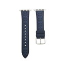 コーチ COACH アップルウォッチ38mm/40mm/41mmケース用バンド Apple Watch交換ベルト レディース 国内正規品 シリコン ロゴ ブルー...