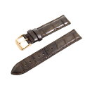 ダニエルウェリントン Daniel Wellington 36mm用替えベルト スペアベルト メンズ レディース ユニセックス レザー ダークブラウン×ローズゴ...