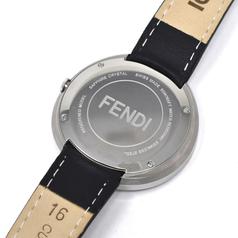 フェンディ(FENDI)MYWAY マイウェイ ダイヤモンド 訳ありBOX腕時計 ブラック×マルチカラー