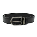 モンブラン MONTBLANC プレーンベルト スーツベルト ドレスベルト メンズ レザー ブラック 送料無料/込 母の日ギフト