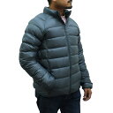 ピレネックス PYRENEX ダウンジャケット パデットジャケット メンズ ジップアップ ロゴ グリーングレー系 XLサイズ 送料無料/込 誕生日プレゼント