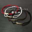 シンパシーオブソウル ブレスレット ミニフェザー コードブレスレット&アンクレット K18イエローゴールド sympathy of soul (アンクレット メンズ レディース ペア ゴールド K18) 【送料無料】 プレゼント ギフト シンパシー オブ ソウル