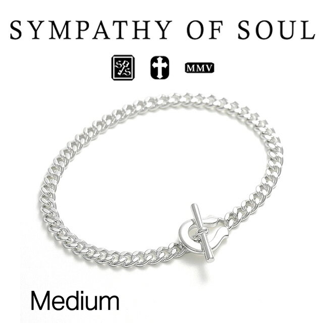 sympathy of soul シンパシーオブソウル Medium Horseshoe Toggle Bracelet - Curb ミディアム ホースシュー...