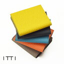 ITTI イッチ CRISTY TWOFOLD BILL WLT / DIPLO FJORD クリスティ トゥフィールド ビル ウォレット / ディプロフィヨルド 本革 2つ折り 財布 (メンズ レディース ユニセックス シンプル 開運財布 一粒万倍 ギフト プレゼント )