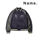 Name. ネーム メイゼン アイスランド スーベニア ジャケット ウィズ カリー MEIZEN ISLAND SOUVENIR JACKET with kurry スカジャン メンズ 【2023 新作】【15:00までのご注文で即日配送】 プレゼント ギフト