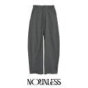 ナウンレス NOUNLESS レトロ ラウンド スリット パンツ RETRO ROUND SLIT PANTS デザインスカート レディース 【2024 新作】ギフト プレゼント